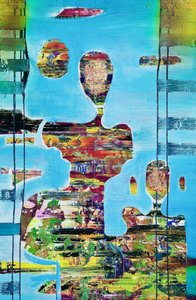 Formas abstractas vibrantes de Fredrik Olsen