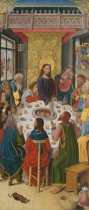 Paneles del Altar Mayor de la Cartuja de Saint-Honoré, Thuison-les-Abbeville: La Última Cena de French