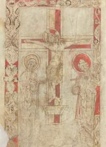 La Crucifixión de French 12th Century
