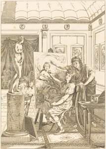 Imitación de Anacreonte: El Retrato de Iris de French 18th Century