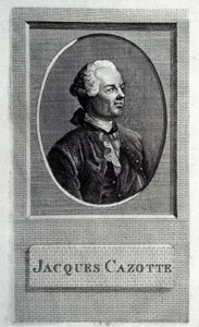 Retrato del autor Jacques Cazotte 1720-1792 de French Master
