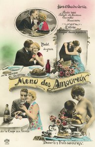 Un menú para amantes