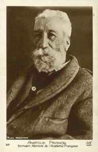 Anatole France, poeta, periodista y novelista francés