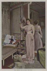 Anna Thibault, cantante francesa en La Scala, París, en casa de French Photographer