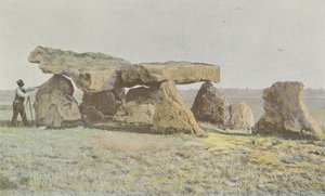 Arcay, Dolmen de Rochebillaude, Lado lateral sur de French Photographer