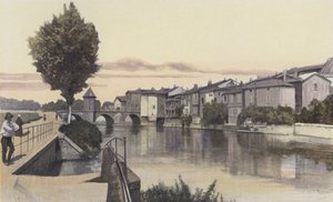 Bar-le-Duc, El puente Notre-Dame, sobre el Ornain de French Photographer