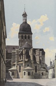 Beaune, Iglesia Notre-Dame, Ábside de French Photographer