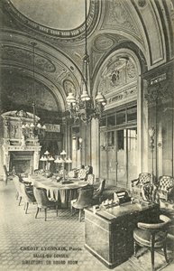 Sala de juntas, banco Crédit Lyonnais, París de French Photographer