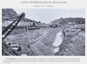 Canal Interoceánico de Panamá, trabajos de La Culebra de French Photographer