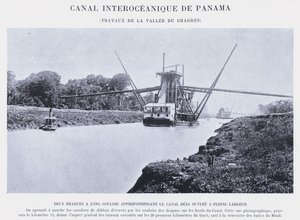 Canal Interoceánico de Panamá, Trabajos del Valle del Chagres de French Photographer