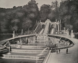 Cascada en el Parque de Saint-Cloud de French Photographer