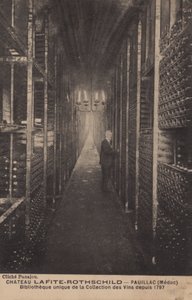 Château Lafite-Rothschild, Pauillac, Médoc, Biblioteca de colección de vinos desde 1797
