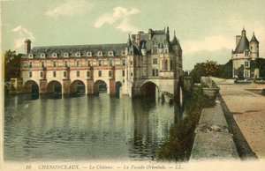 Chenonceaux, El Castillo, La Fachada Oriental de French Photographer