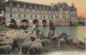 Chenonceaux, El Castillo, La Fachada Oriental