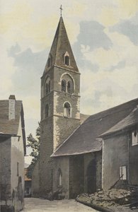 Chorges, Iglesia, Campanario, lado Norte de French Photographer