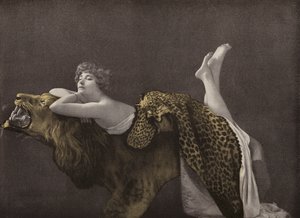 Collette Villy, actriz francesa (foto de color)