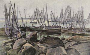 Concarneau, Barcos de pesca para la sardina de French Photographer