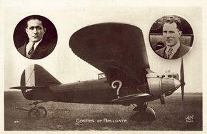 Dieudonné Costes y Maurice Bellonte, aviadores franceses