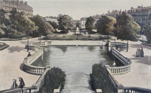 Dijon, Plaza Darcy, Plaza Darcy, Estatua de F Rude, Puerta Guillaume de French Photographer