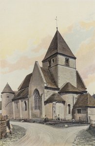 Druyes, Iglesia, Conjunto sureste de French Photographer