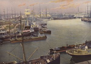 Dunkerque, Vista del puerto