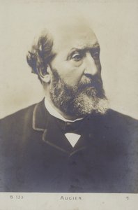 Emile Augier (1820-1889), dramaturgo francés de French Photographer