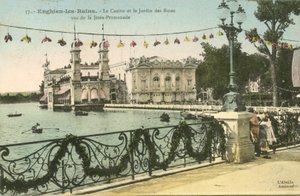 Enghien-Les-Bains, El Casino, El Jardín De Las Rosas de French Photographer