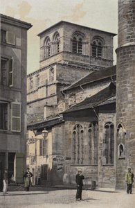 Épinal, Iglesia de San Mauricio, Conjunto sur de French Photographer