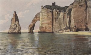 Etretat, Acantilados de la Puerta de Aval