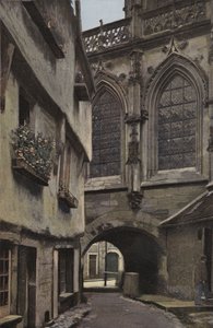 Falaise, Iglesia de la Trinidad, pasaje bajo el coro de French Photographer