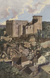 Falaise, El Castillo, Vista desde el monte Mirat