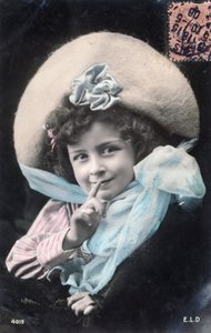 Postal francesa fechada hacia de French Photographer