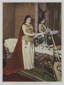 La soprano francesa Lucienne Bréval en el papel de Brunilda en la ópera Die Walküre de Richard Wagner de French Photographer