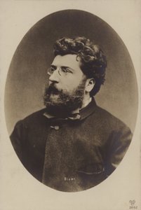 Georges Bizet, compositor francés, principalmente de óperas (1838-1875) de French Photographer