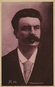 Guy de Maupassant (1850-1893), cuentista, novelista y poeta francés de French Photographer