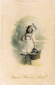 Feliz Día de los Inocentes, 1906 de French Photographer