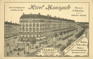Hotel Monopole, París de French Photographer
