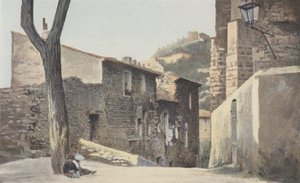 Hyères, Vieja Ciudad, Calle que sube a la Iglesia Saint-Paul de French Photographer