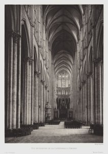 Vista interior de la Catedral de Amiens de French Photographer