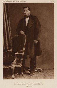 Jean Baptiste Boisduval, lepidopterólogo y botánico francés (foto en blanco y negro) de French Photographer