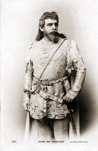 Jean de Reszke como Romeo en la ópera Romeo et Juliette de Charles François Gounod de French Photographer