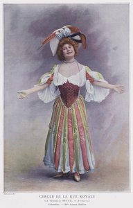 Jeanne Saulier como Colombine en La Vieille Revue de French Photographer
