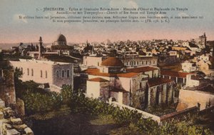 Jerusalén, Iglesia de Santa Ana y área del Templo de French Photographer