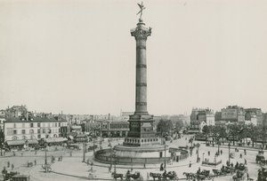 La Colonne de Juillet, Place de la Bastille de French Photographer