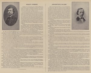 La Comuna de París, Auguste Vermorel, Jean-Baptiste Milliere de French Photographer