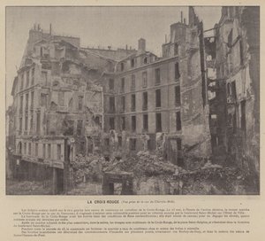 La Comuna de París, La Cruz Roja, vista desde la calle Cherche-Midi de French Photographer