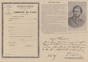 La Comuna de París, Louis-Eugene Varlin de French Photographer