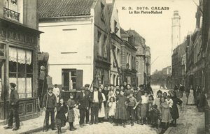 La Rue Pierre-Mulard, Calais de French Photographer