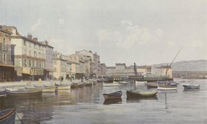 La Seyne, Vista del Muelle (Pequeña Rada de Toulon) de French Photographer