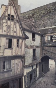 Laval, Porte Beucheresse y casas viejas de French Photographer